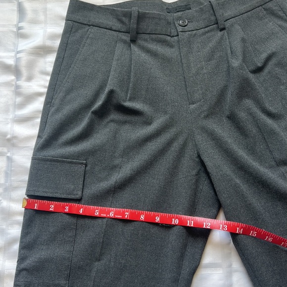 Mango MNG Man Tailored 7/8 Length Cargo Pants - Picture 9 of 15